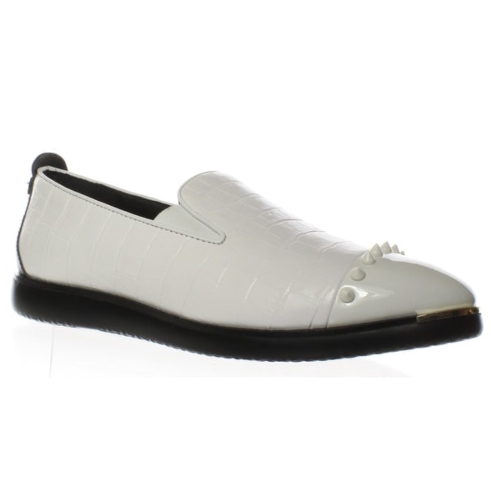 Cole Haan Womens Grand Ambition White Casual Flats